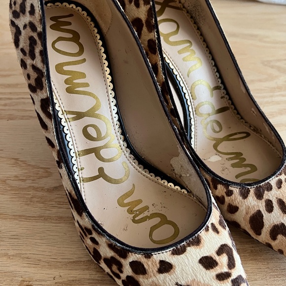 Sam Edelman Leopard Stiletto Heels, Women’s 8 - Picture 7 of 7